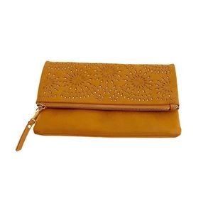 Francesca’s Collections Laser Cut Envelope Clutch